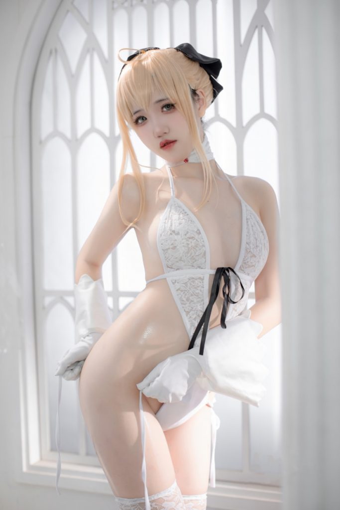 图片[1]-阿薰kaOri – NO.40 FGO 白Saber[50P-229MB]-蜜桃啵啵