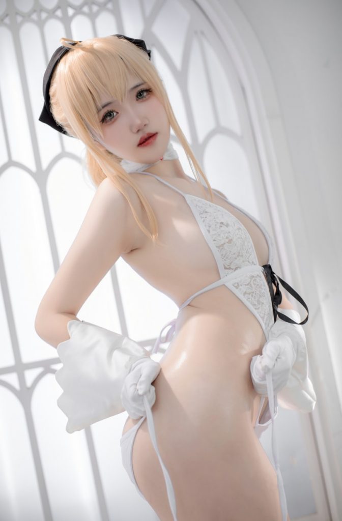 图片[2]-阿薰kaOri – NO.40 FGO 白Saber[50P-229MB]-蜜桃啵啵