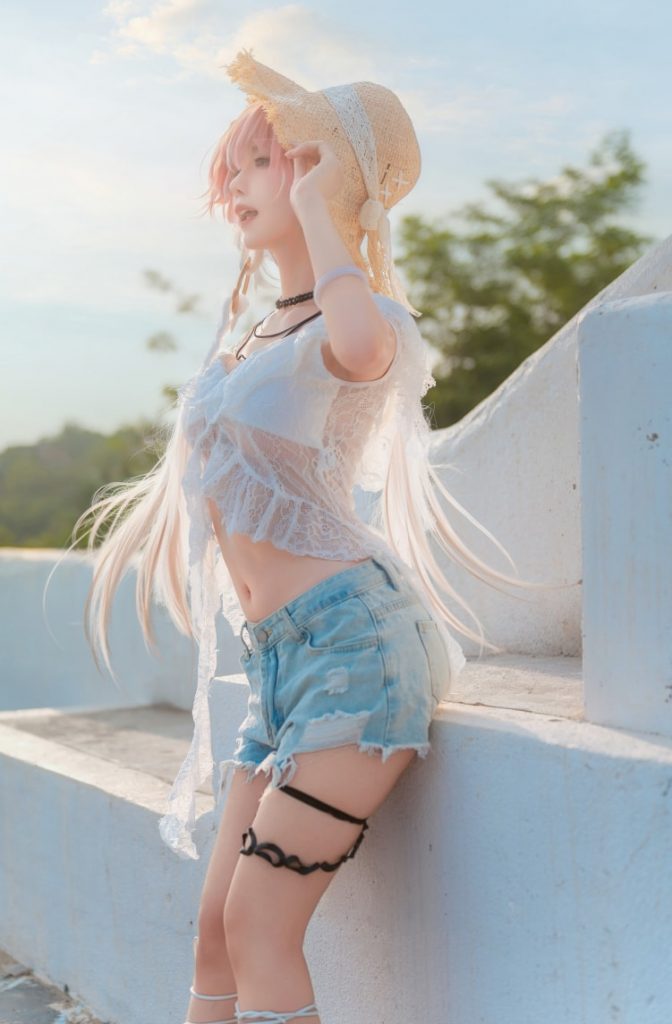 图片[1]-Shika小鹿鹿 NO.131 长离 海 [22P-156MB]-蜜桃啵啵