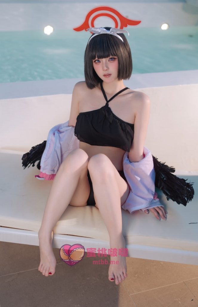 屿鱼 NO.091 蔚蓝档案 静山真白泳装[30P-219MB]-蜜桃啵啵