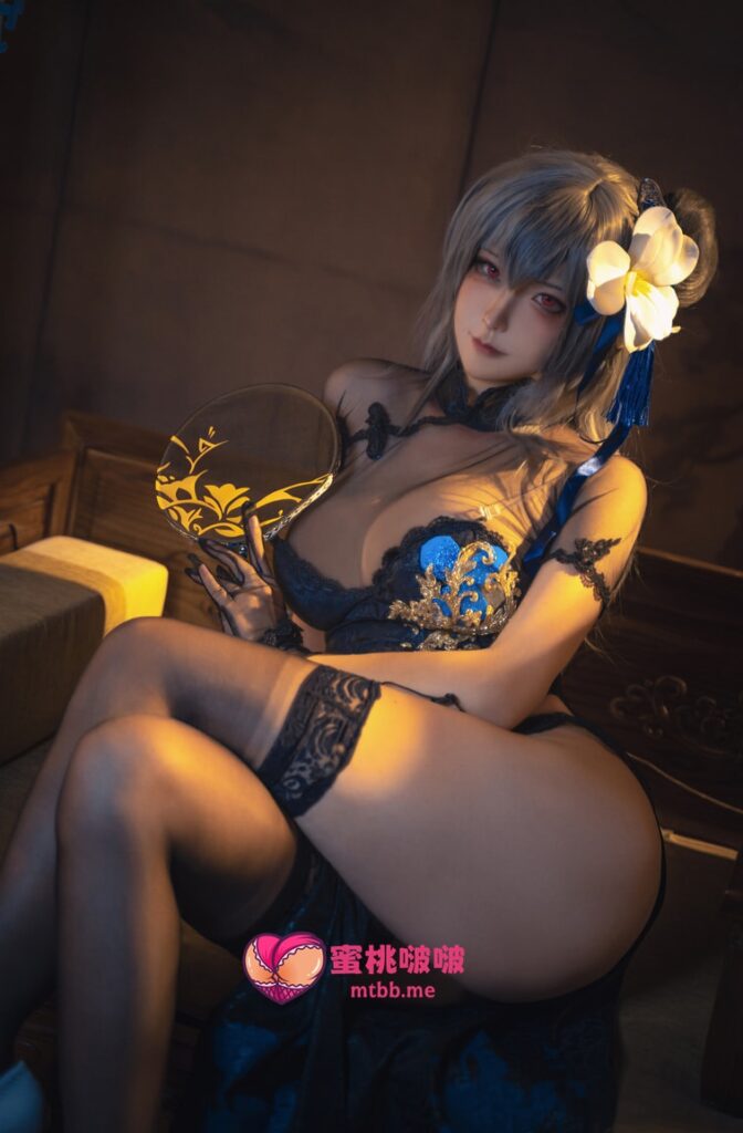 Seya-狮砸 NO.056 碧蓝航线 路易九世 旗袍[12P-212MB]-蜜桃啵啵